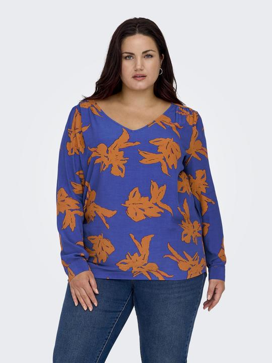 Image du produit Only Top Curvy Print à manches longues (44)