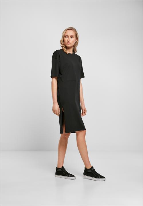 Actual product image Urban Classics Ladies Organic Oversized Slit Tee Dress (XXL)