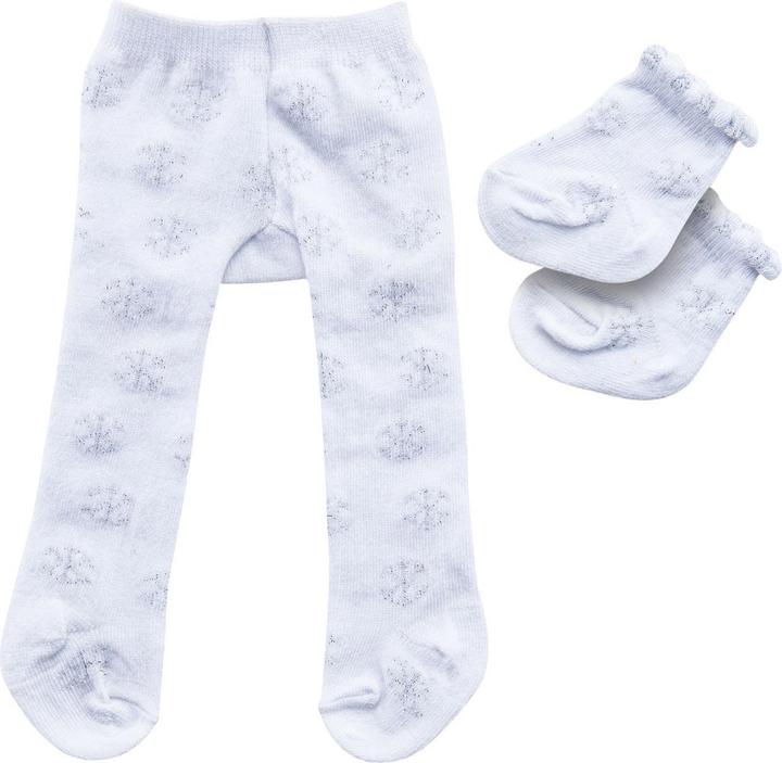 Immagine prodotto Heless collant cristalli dimensioni 35- 45 cm, cristalli di ghiaccio, con calze, da 3 anni
