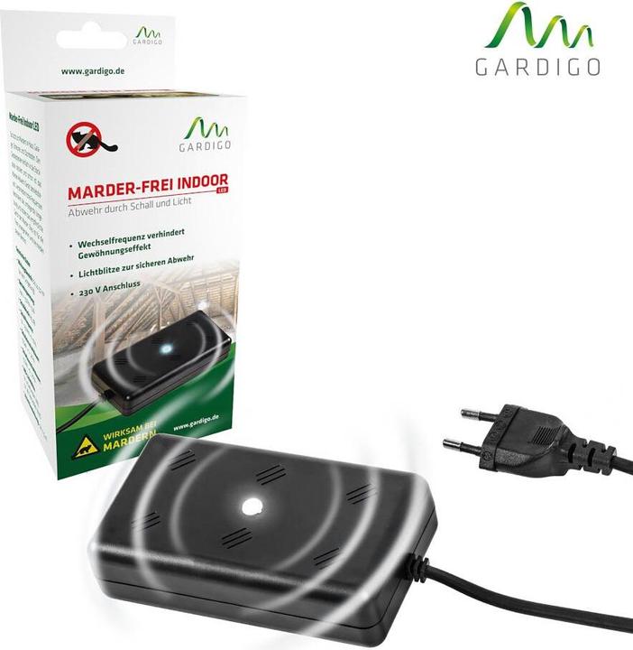 Produktbild Gardigo Marderabwehr Funktionsart Ultraschall, Multifrequenz Wirkungsbereich 50