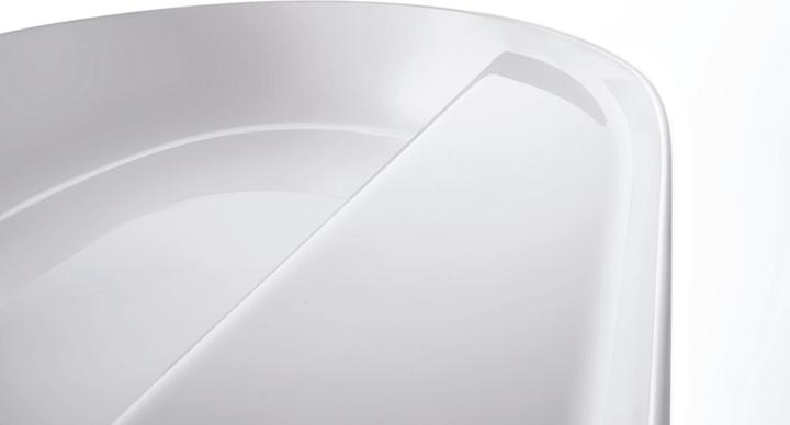 Image du produit Duravit Vasque à poser LUV o ÜL m HLB 600x400mm 1 HL we sdm WG (400 mm, 600 mm)