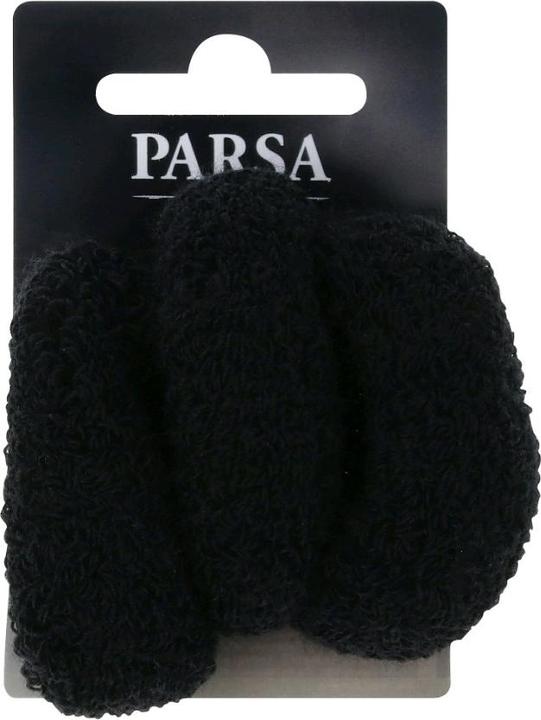 Image du produit Parsa Beauty Parsa Porte-tresses grand, épais, éponge, noir 3 pcs. (Élastiques à cheveux)