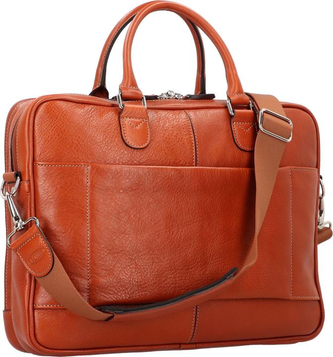 Actual product image Brics Life Pelle briefcase leather 38 cm laptop compartment