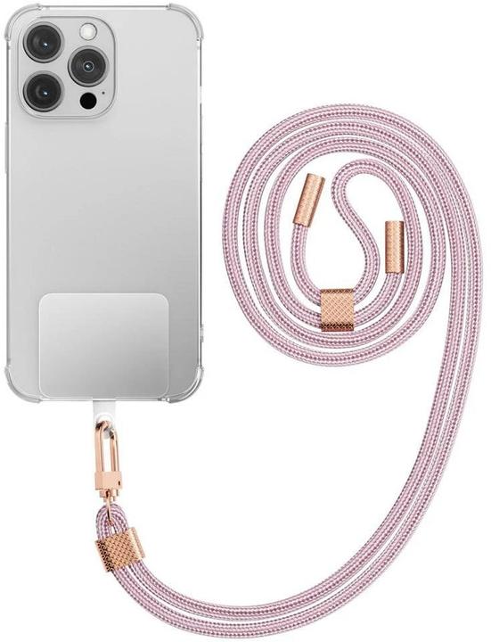 Actual product image 4smarts Universal mobile phone chain PhonoLace rose gold