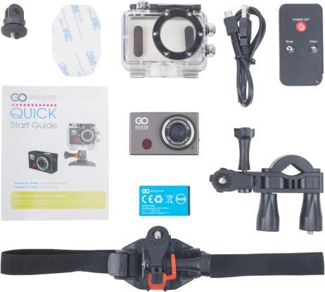 Actual product image GOCLEVER Action Camera Dvr Sport LCD 16 Bit 5 Mpix Cmos (120p, Wi-Fi)