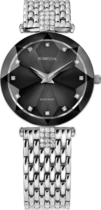 Actual product image Jowissa Facet rhinestones (Analogue wristwatch, 30 mm)