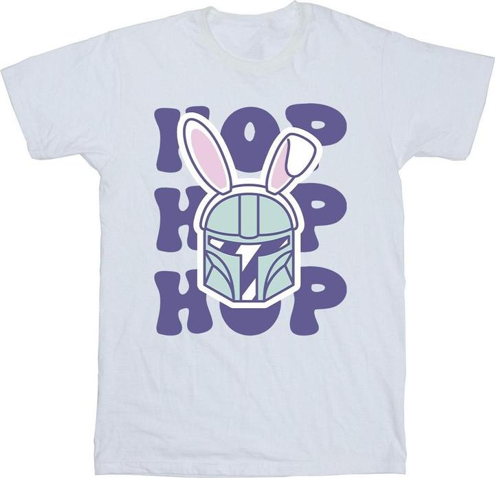 Immagine prodotto Star Wars The Mandalorian Hop Into Easter Maglietta Ragazzi (140, 146)