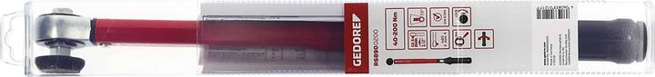 Produktbild Gedore Red red R68900200 Drehmomentschlüssel 40-200 Nm (1/2", 40 Nm, 200 Nm)