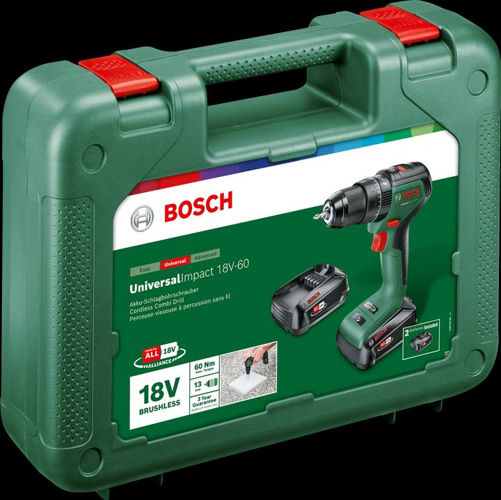 Productafbeelding Bosch Home & Garden UniversalImpact 18V-60 (Oplaadbare batterij)