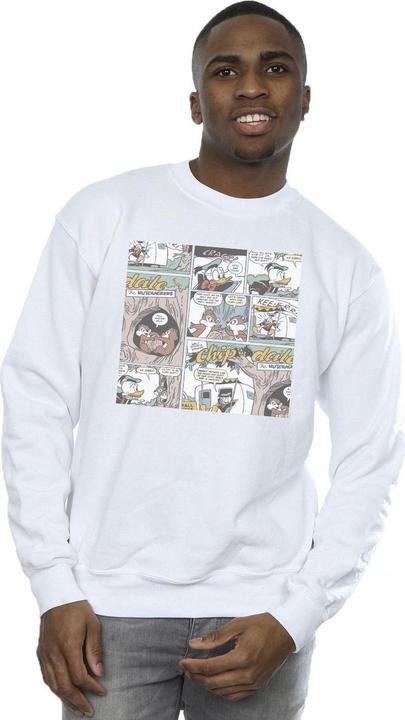 Actual product image Disney Mens Chip 'n Dale Comic Sweatshirt (XXL)