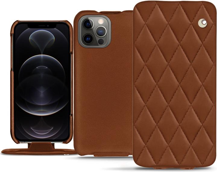 Actual product image Noreve Leather cover vertical (Apple iPhone 12 Pro)