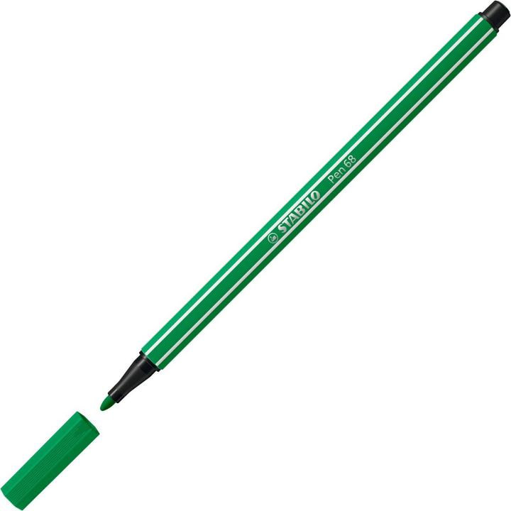 Actual product image STABILO Pen 68 Premium felt-tip pen (Green, 10 x)
