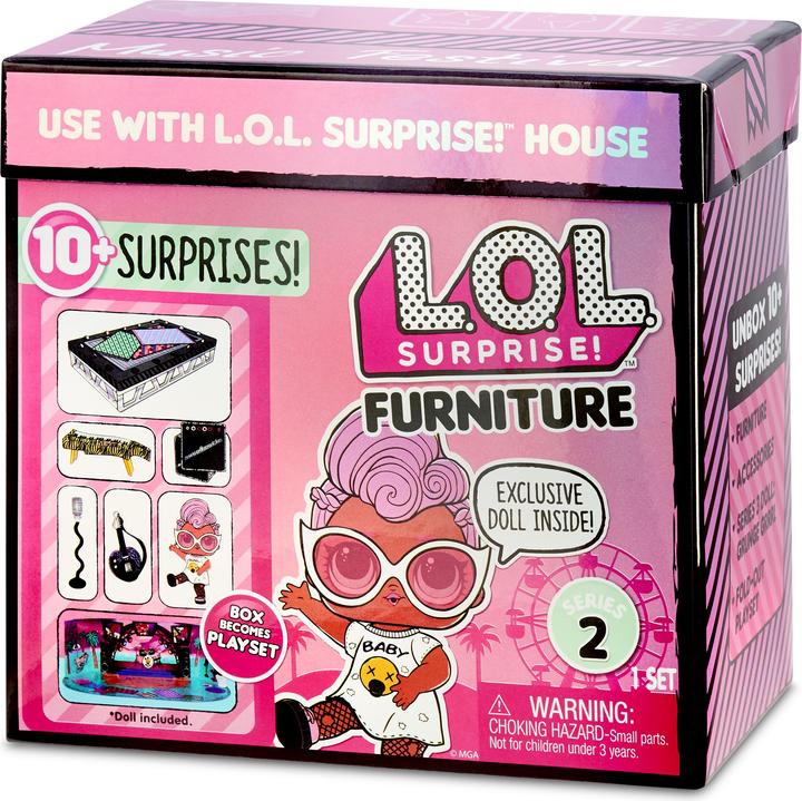 Produktbild L.O.L. Surprise! Furniture- Music Festival with Grunge Grrrl