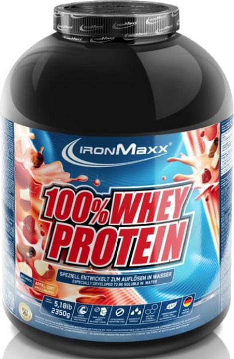 Actual product image IronMaxx 100% Whey Protein (Apple, Cinnamon, 1 pcs., 2350 g)