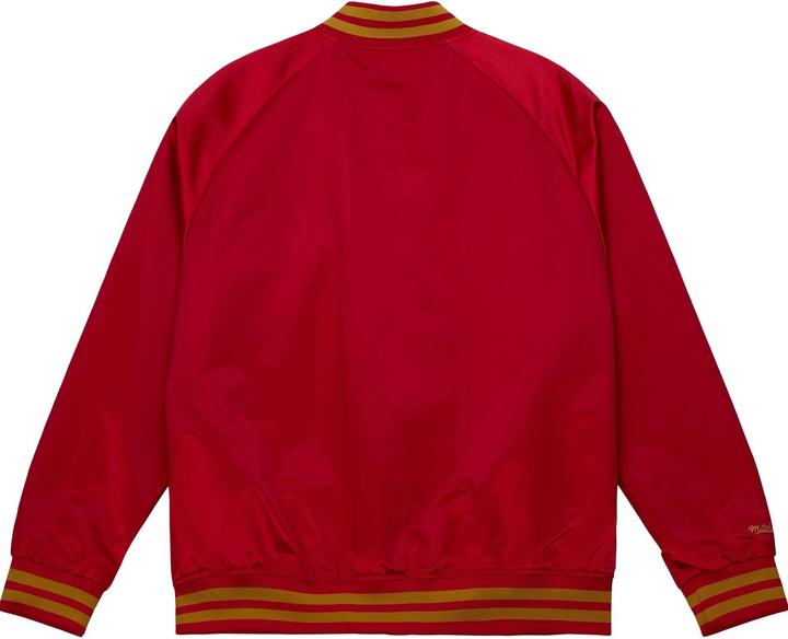 Produktbild Mitchell & Ness M&N Lightweight Satin Jacke San Francisco 49ers rot - S (S)