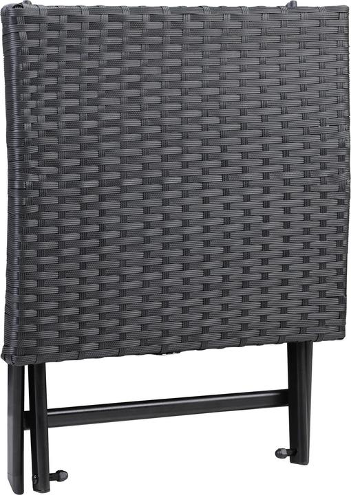 Produktbild Casaria Poly Rattan Klapphocker