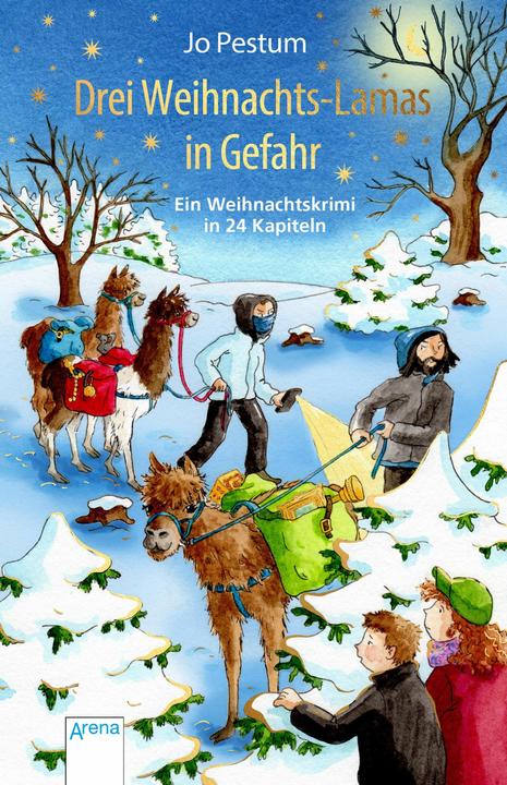 Produktbild Drei Weihnachts-Lamas in Gefahr (Deutsch, Jo Pestum, Carmen Hochmann, 2020)