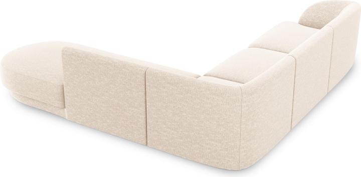 Actual product image Micadoni Right Corner Sofa, "Miley", 6 Seats, 255x248x70Made in Europe (Corner sofa)