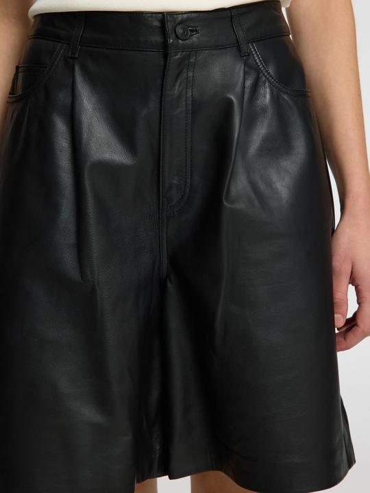 Immagine prodotto Selected Femme Pantaloncini in pelle a vita alta (38)