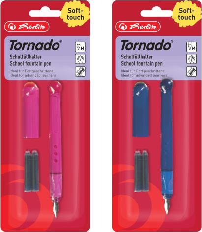 Image du produit Herlitz Cartouche de stylo plume M Tornado assorti (Trié, 1 x)