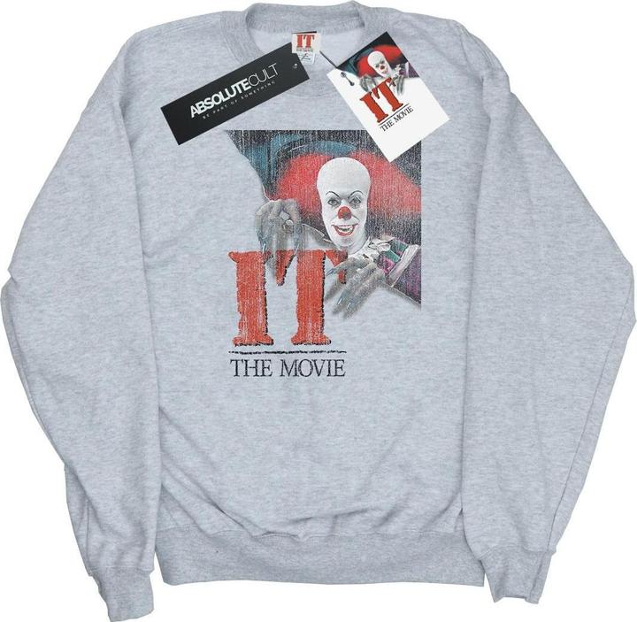 It Distressed Poster Sweatshirt