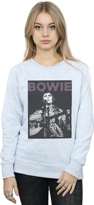Immagine prodotto David Bowie Rock Poster Felpa Donna (L)