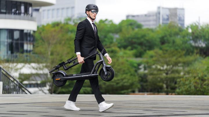 Immagine prodotto Navee N65i Monopattino Elettrico con il Manubrio a Chiuso Ruotabile, Motore Max 1000W Autonimia 65KM (20 km/h, 450 W)