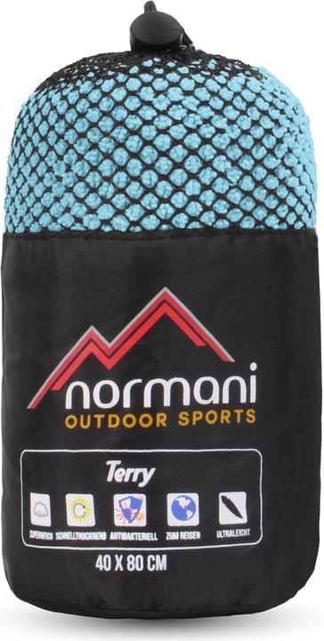 Actual product image Normani Microfibre Towel 40x80 Terry (40 x 80 cm)