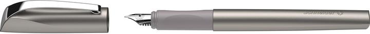 Produktbild Schneider 168621 Ceod Shiny Füller (Rechts- und Linkshänder, M-Feder, inkl. Tintenpatrone königsblau (Graphit, Graphite, 1 x)