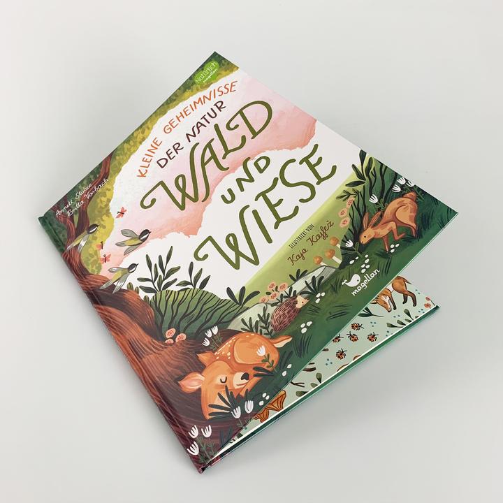 Image du produit Kleine Geheimnisse der Natur - Wald und Wiese (Allemand, Kaja Kajfež, Support & Vorbach, 2022)