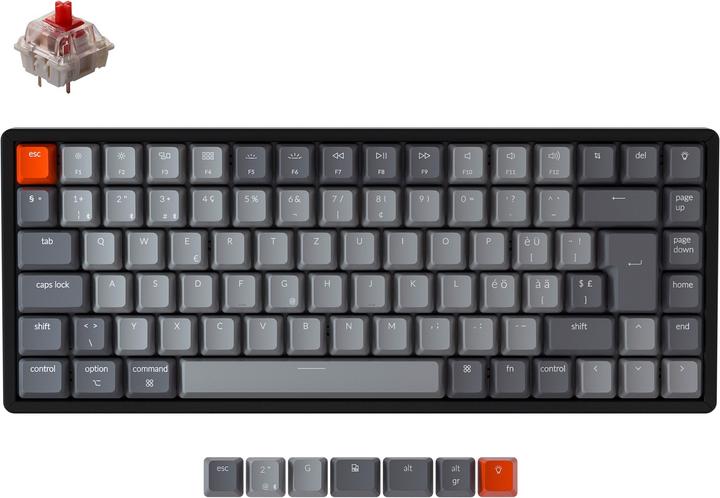 Actual product image Keychron K2 (CH, Wireless, Cable)
