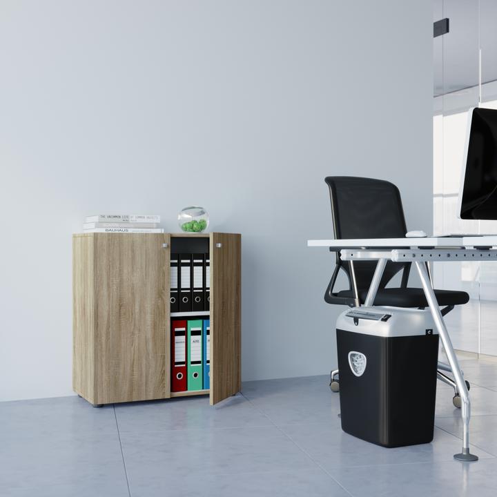 Image du produit VCM Meubles de bureau en bois Armoire à dossiers Lona 2 portes battantes (70 x 39 cm)