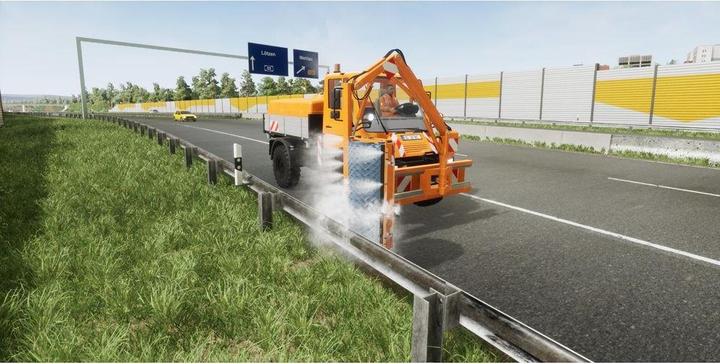 Actual product image Aerosoft Road maintenance simulator (PS4, DE)