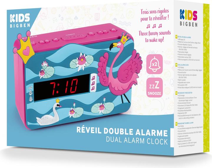 Actual product image Bigben Kids Alarm Clock R15 Princess