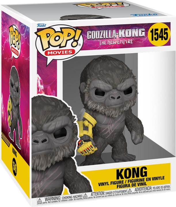 Image du produit Funko Godzilla vs Kong 2 figurine surdimensionnée POP! vinyle Kong 15 cm