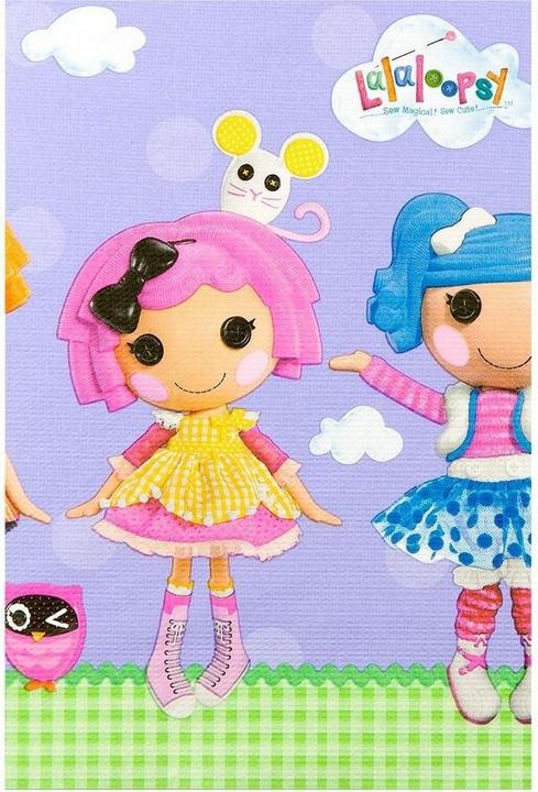 Actual product image Lalaloopsy Paper Characters Party Table Cover