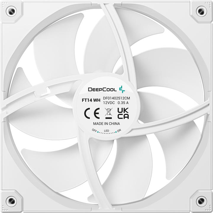 Image du produit Deepcool FT14 140x140x25 wh (140 mm, 1 x)