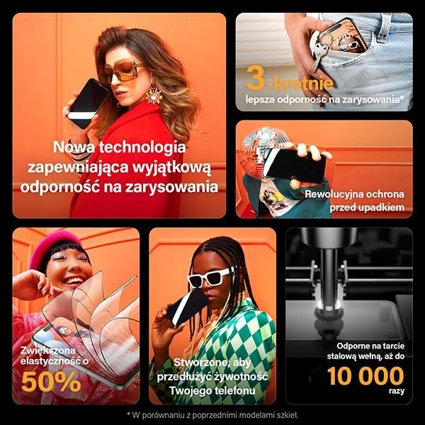 Actual product image PanzerGlass Privacy Screen Protector Ultra-Wide Fit (1 Piece, Apple iPhone 15 Plus)