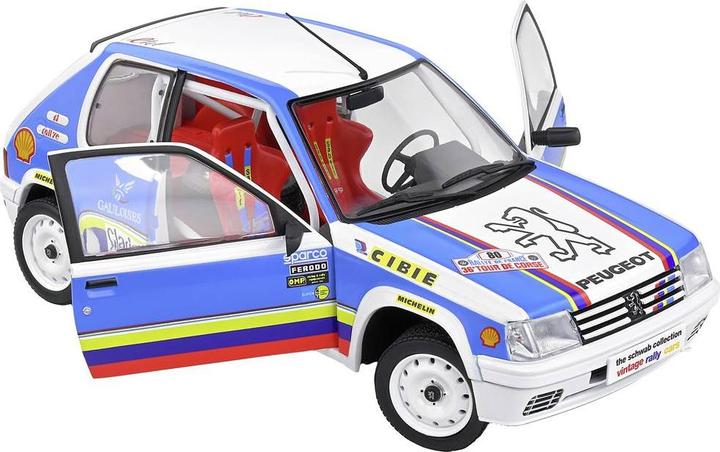 Produktbild Solido 1:18 Peugeot 205 Rallye 1.9L weiss
