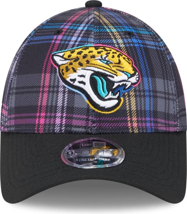 Actual product image New Era Jacksonville Jaguars Crucial Catch 9Forty Snap Cap (One size)