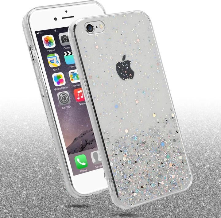 Actual product image Cadorabo TPU cover sparkling glitter (Apple iPhone 6 Plus)