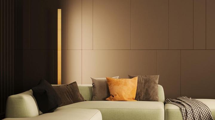 Actual product image kln.swiss Wood Floor Lamp Columna (4845 lm)