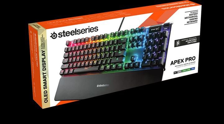 Actual product image SteelSeries Apex Pro (DE, Cable)