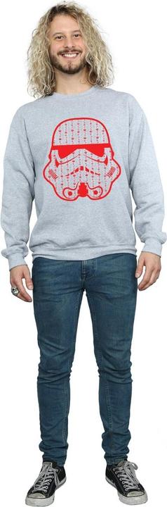 Image du produit Star Wars - Sweat CHRISTMAS STORMTROOPER HELMET - Homme (S)