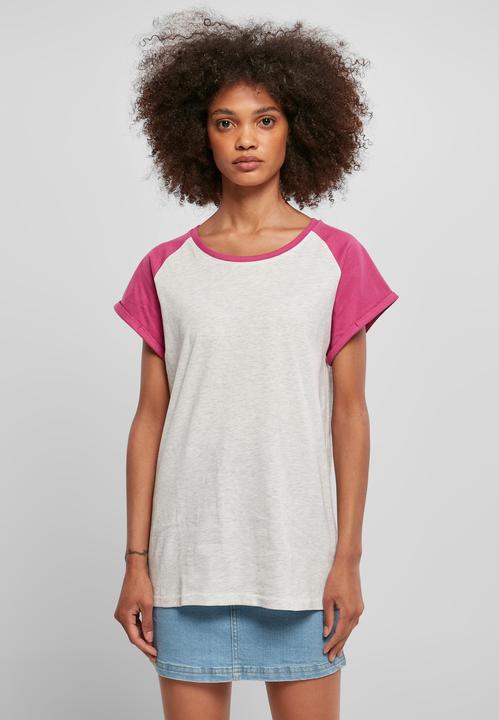 Actual product image Urban Classics Ladies Contrast Raglan Tee - 2430 (3XL)