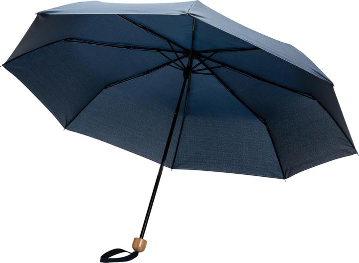 Xd Collection Impact Bambus Faltbarer Regenschirm