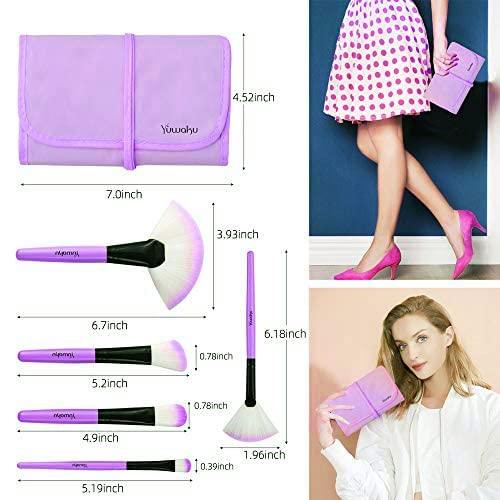 Image du produit Yuwaku 32 pièces de maquillage Pinceaux Set avec sac No.21 (Sourcils)