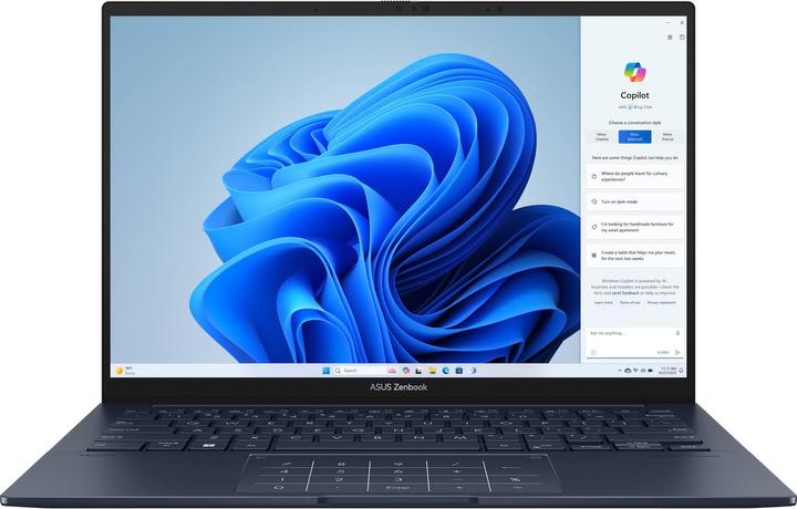 Image du produit ASUS Zenbook 14 OLED (14", Intel Core Ultra 7 155H, 16 Go, 1000 Go, DE)