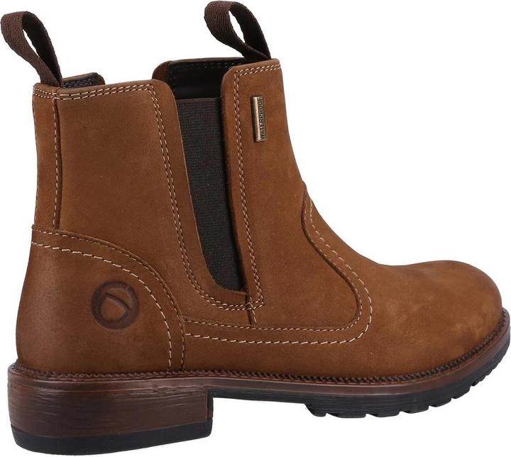 Actual product image Cotswolds Womens/Ladies Laverton Slip On Leather Ankle Boot (39)