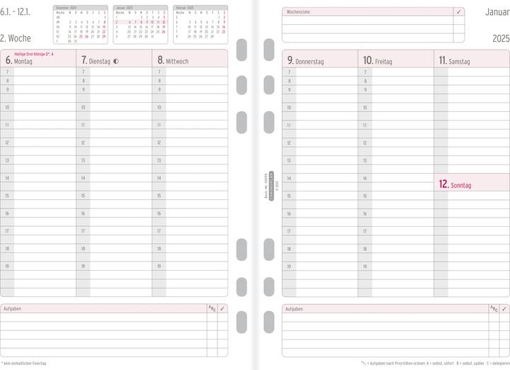 Image du produit Chronoplan Plan hebdomadaire (A5, Allemand)